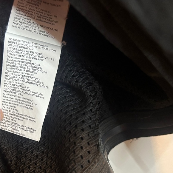 Rossignol Black Windbreaker with White Accents - Picture 4 of 8